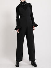 Women Straight Wide Leg Casual Jumpsuit